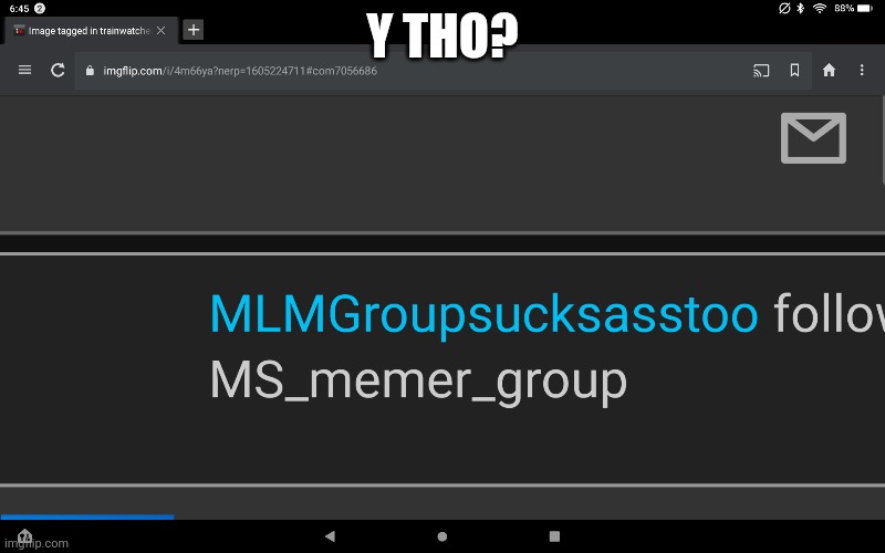 Y THO? | made w/ Imgflip meme maker