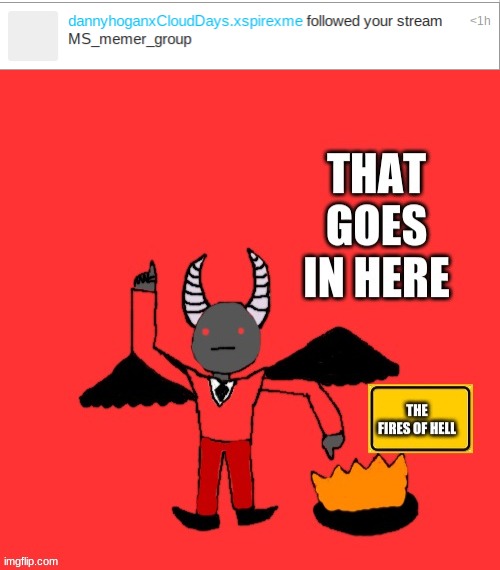 F**k | image tagged in lucifer that goes in here | made w/ Imgflip meme maker