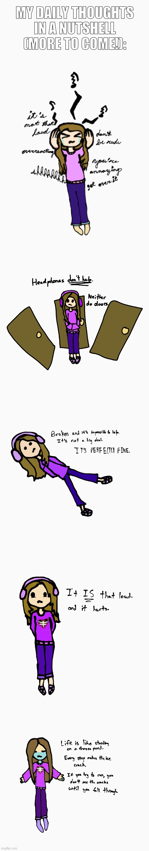 MY DAILY THOUGHTS IN A NUTSHELL (MORE TO COME!): | made w/ Imgflip meme maker