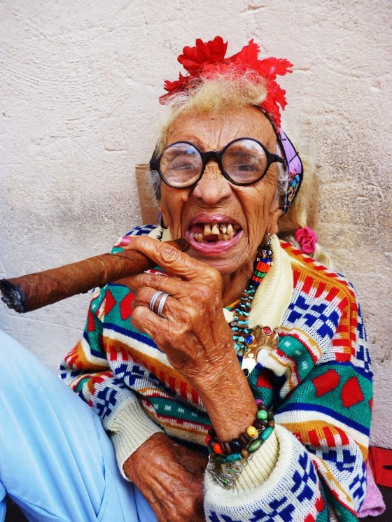 High Quality Ugly Cigar Lady Woman Blank Meme Template