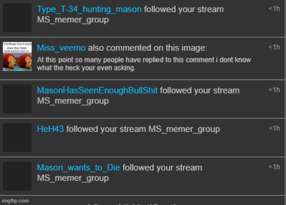 WTF my notifications | made w/ Imgflip meme maker