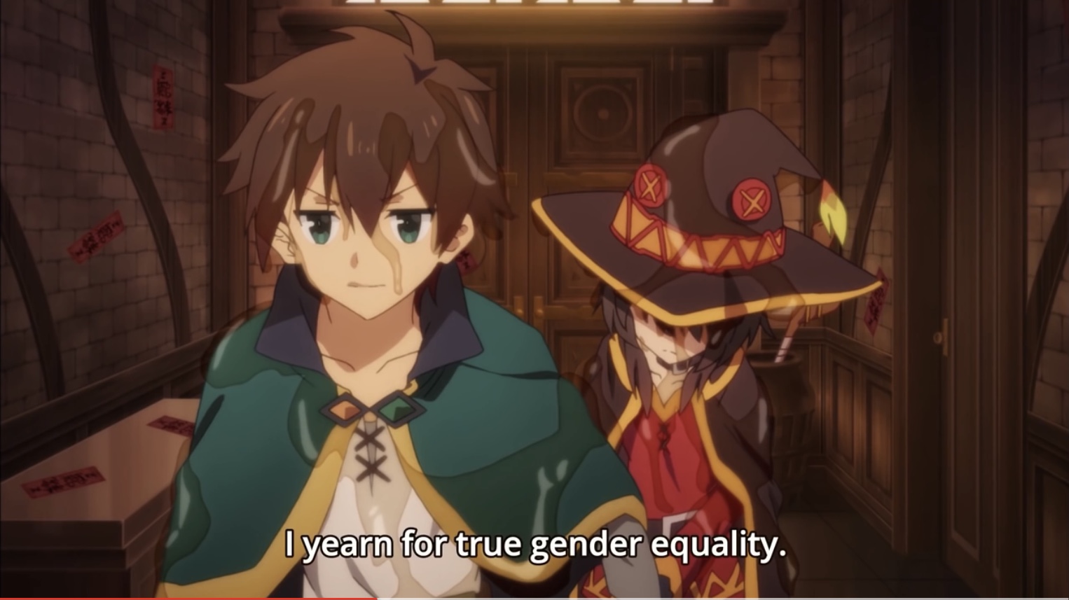 I yearn for true gender equality Blank Meme Template