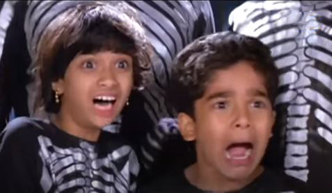 Screaming Indian Children Blank Meme Template
