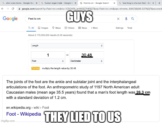 GUYS; THEY LIED TO US | made w/ Imgflip meme maker