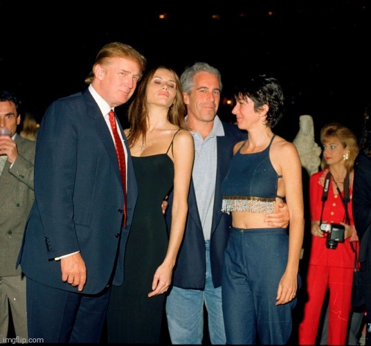Trump and Jeffery Epstein | image tagged in trump and jeffery epstein | made w/ Imgflip meme maker