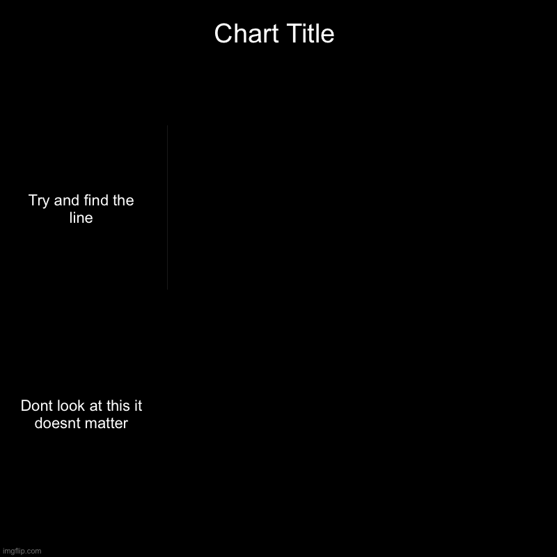Find the line you cant | Try and find the line, Dont look at this it doesnt matter | image tagged in charts,bar charts,find the line | made w/ Imgflip chart maker