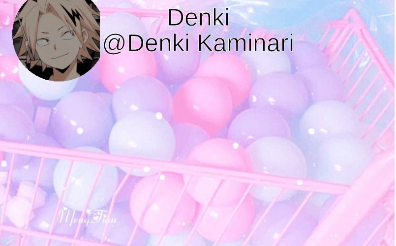 Denki announcement 3 Blank Meme Template