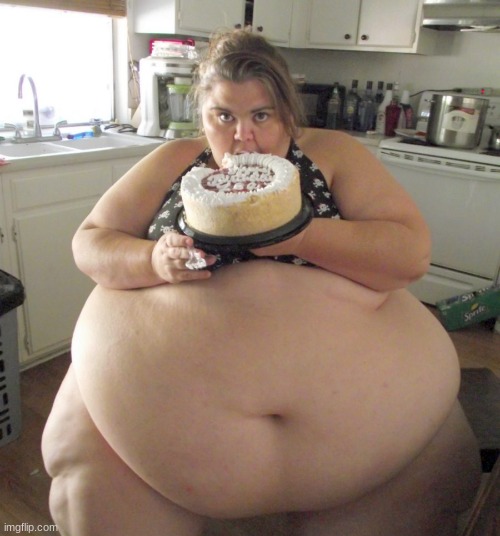 image tagged in happy birthday fat girl | made w/ Imgflip meme maker