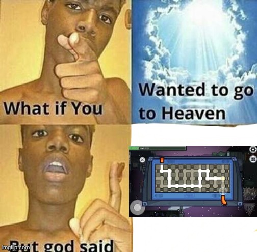 What if you wanted to go to Heaven | image tagged in what if you wanted to go to heaven,among us | made w/ Imgflip meme maker
