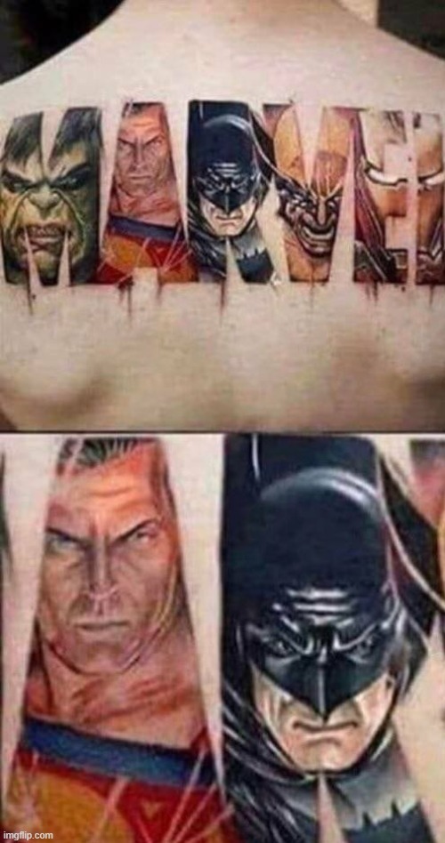 Nice tattoo bro | image tagged in tattoo fail,sorry for bad quality,ily,thomas had never seen such bullshit before | made w/ Imgflip meme maker