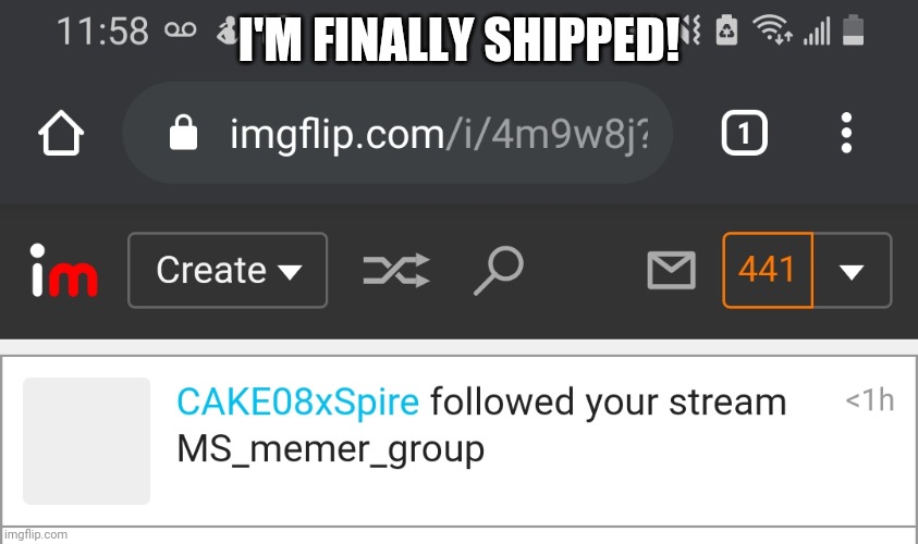 I know its a troll, but it makes me feel good to know that I'm included! | I'M FINALLY SHIPPED! | made w/ Imgflip meme maker