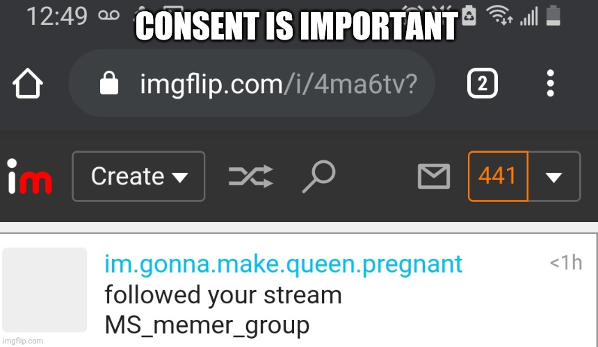 CONSENT IS IMPORTANT | made w/ Imgflip meme maker