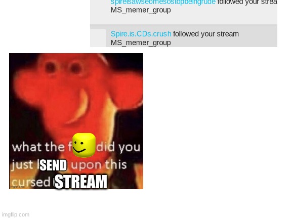 Blank White Template | STREAM | image tagged in blank white template | made w/ Imgflip meme maker