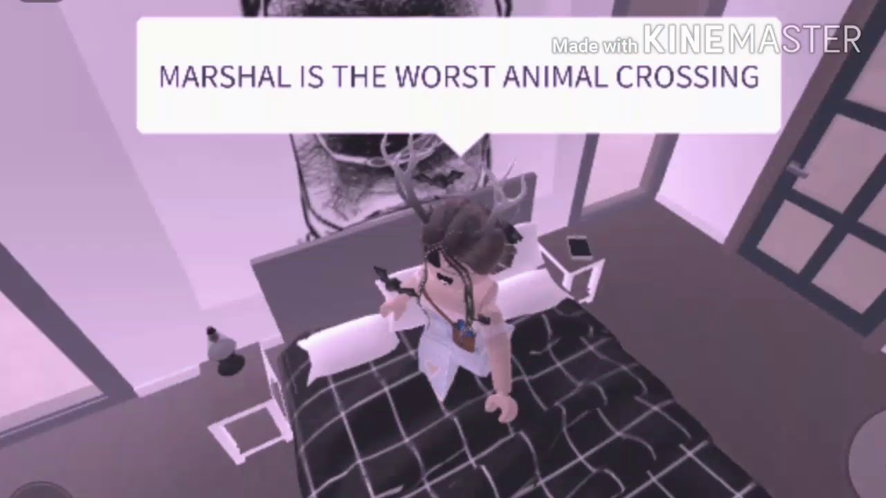 Marshall is the worst animal crossing Blank Meme Template