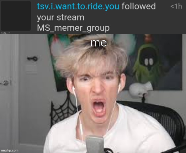 credits to idotify | me | image tagged in disgusted albert | made w/ Imgflip meme maker