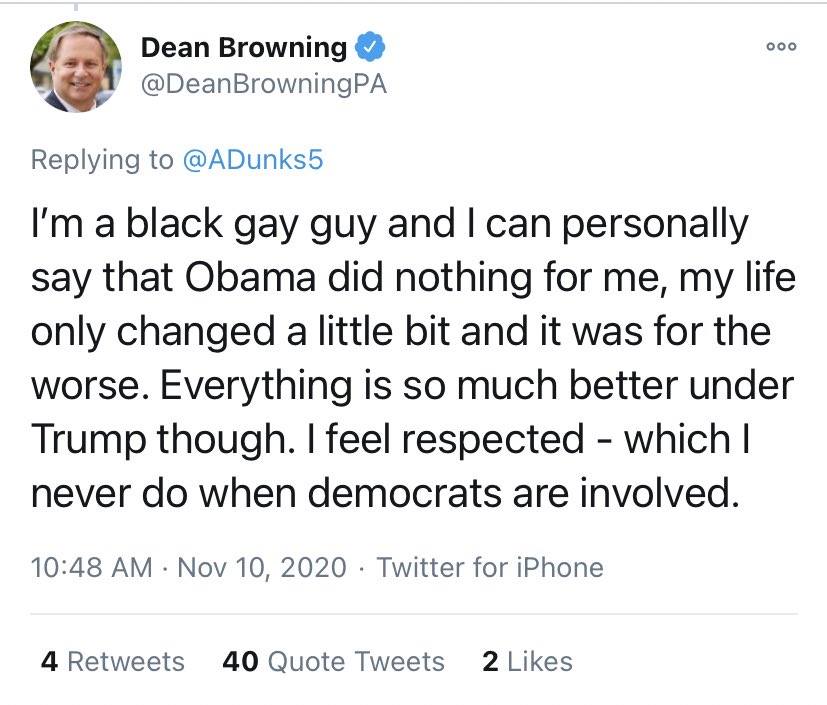 Dean Browning I'm a black gay guy Blank Meme Template