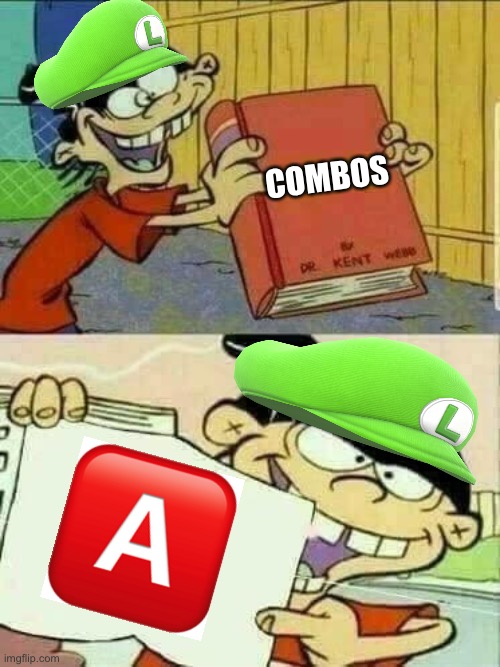 ed edd and eddy Facts | COMBOS | image tagged in ed edd and eddy facts,luigi_irl | made w/ Imgflip meme maker