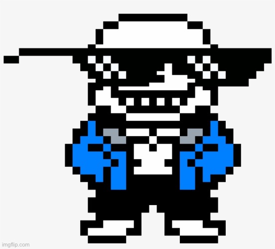 Sans underman | image tagged in sans underman | made w/ Imgflip meme maker