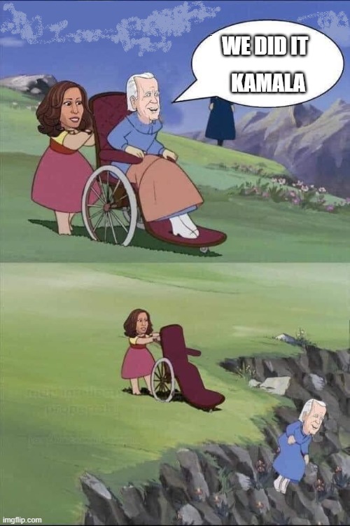 The new president, er I mean, the new new president of the USA | WE DID IT; KAMALA | image tagged in democrats,rats,long term plan | made w/ Imgflip meme maker