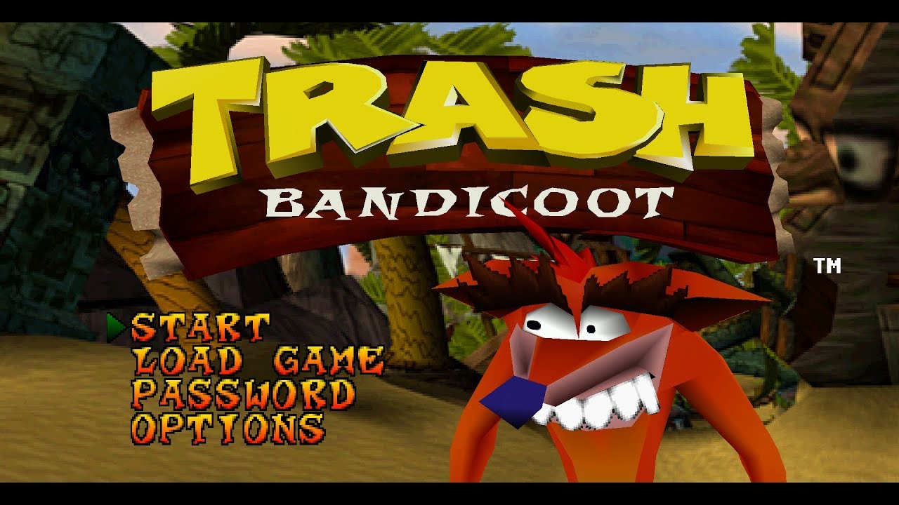 Trash Bandicoot Blank Meme Template