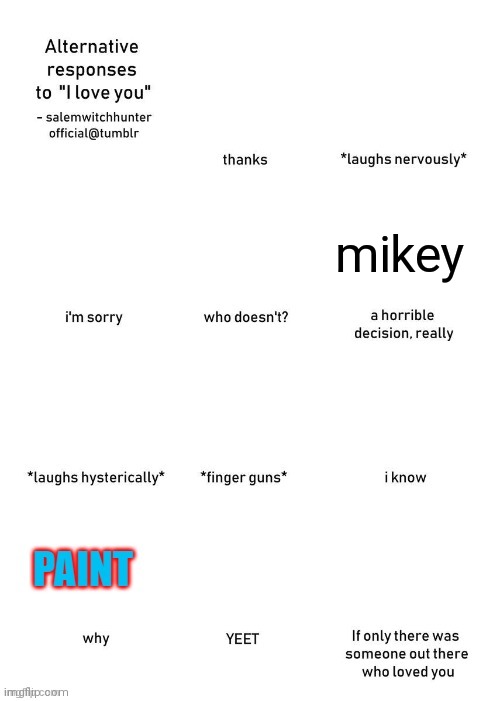 mikey | made w/ Imgflip meme maker