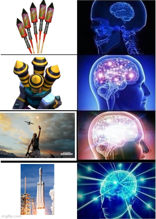 Fire crackers | image tagged in memes,expanding brain | made w/ Imgflip meme maker