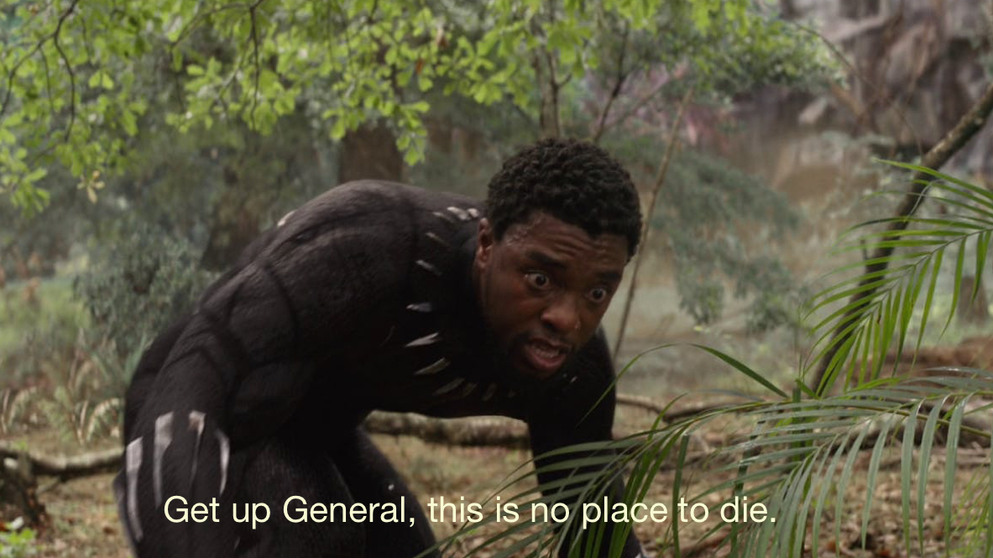 High Quality Black panther Blank Meme Template