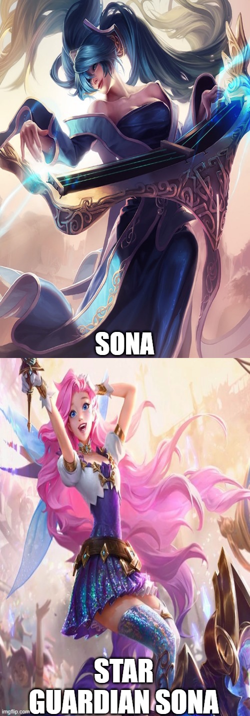 SG Sona | SONA; STAR GUARDIAN SONA | image tagged in league of legends | made w/ Imgflip meme maker