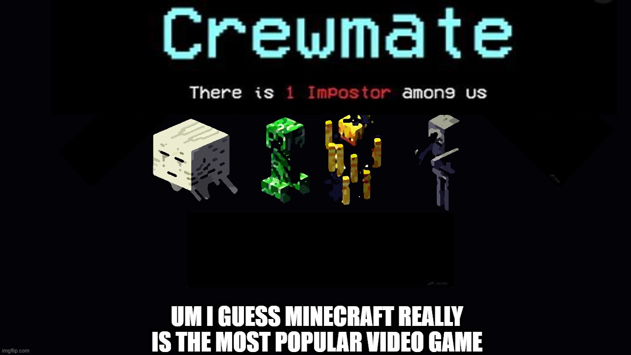 MINECRAFT IS SUS # 1 - AMOGUS MEME 