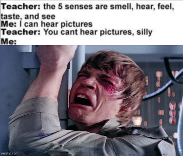 Teacher : Impossible. Perhaps the archives are incomplete... | image tagged in memes,funny,darth vader noooo,you can't hear pictures,star wars | made w/ Imgflip meme maker