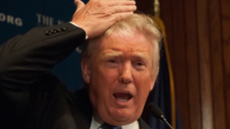 trump shocked | image tagged in trump shocked | made w/ Imgflip meme maker