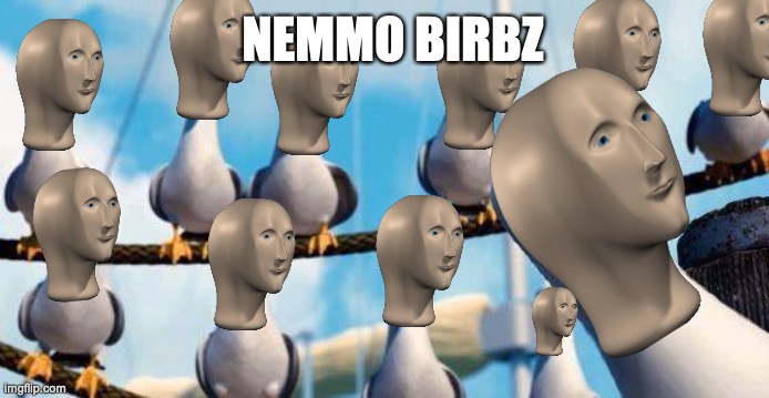 Nemo Birds | NEMMO BIRBZ | image tagged in nemo birds | made w/ Imgflip meme maker