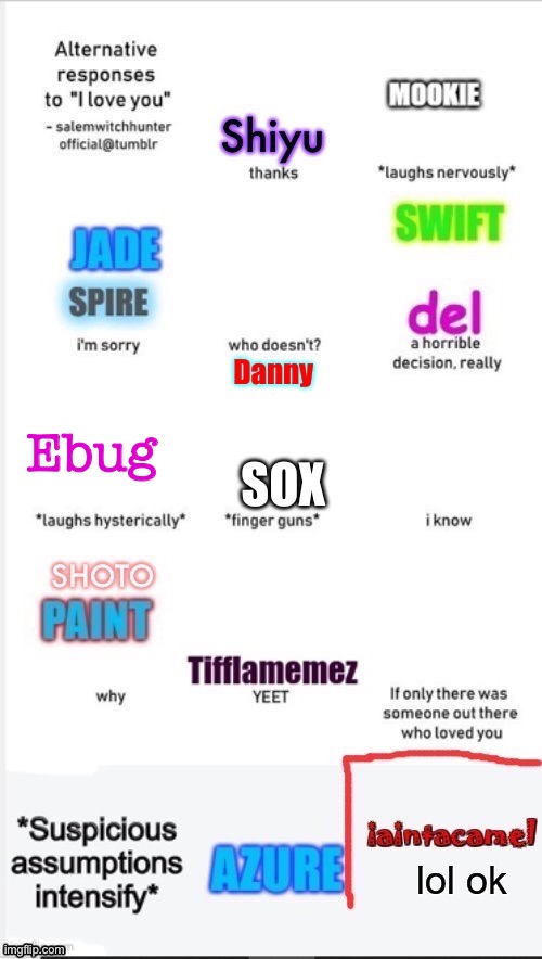 *adds my name again* | Ebug | made w/ Imgflip meme maker