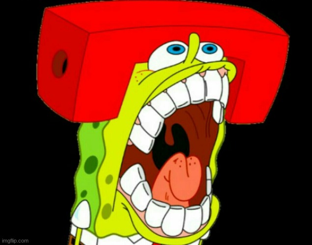 Autistic SpongeBob (triggered) | image tagged in autistic spongebob triggered | made w/ Imgflip meme maker