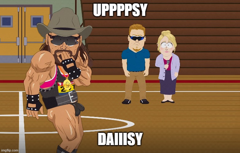 Heather Swanson | UPPPPSY; DAIIISY | image tagged in heather swanson,south park | made w/ Imgflip meme maker