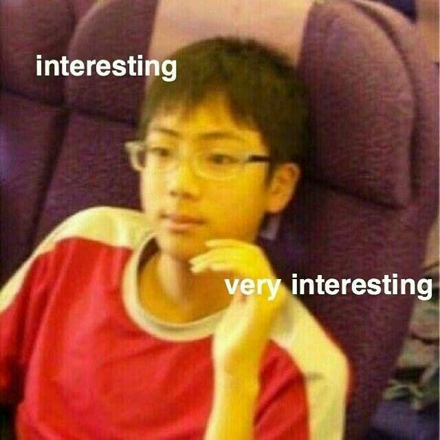 Interesting Blank Meme Template