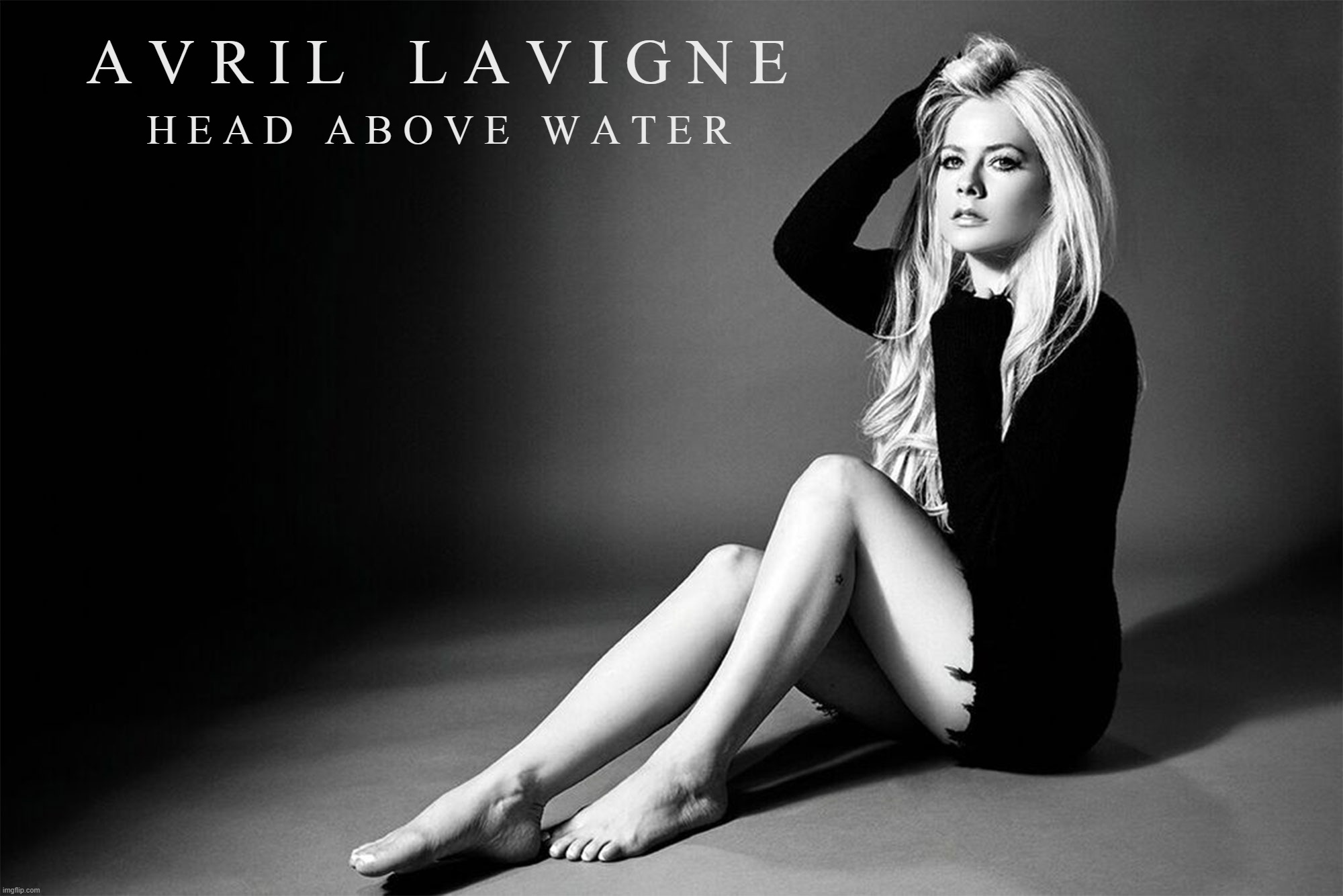 Avril Lavigne HEAD ABOVE WATER facebook cover photo |  A V R I L    L A V I G N E; H E A D   A B O V E   W A T E R | image tagged in avril lavigne,head above water,facebook,wallpapers,music,profile picture | made w/ Imgflip meme maker