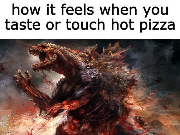 pizza pizza | how it feels when you taste or touch hot pizza | image tagged in pizza | made w/ Imgflip meme maker