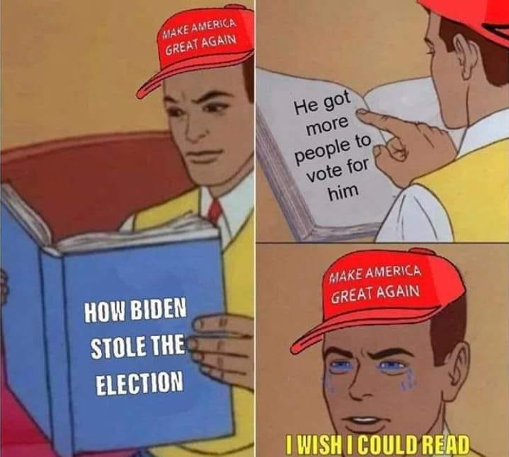 How Biden stole the election Blank Meme Template