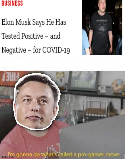 Only Elon Musk could pull that off | image tagged in pro gamer move,elon musk | made w/ Imgflip meme maker