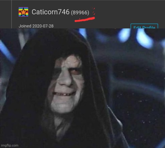 Oh no | image tagged in emperor palpatine | made w/ Imgflip meme maker