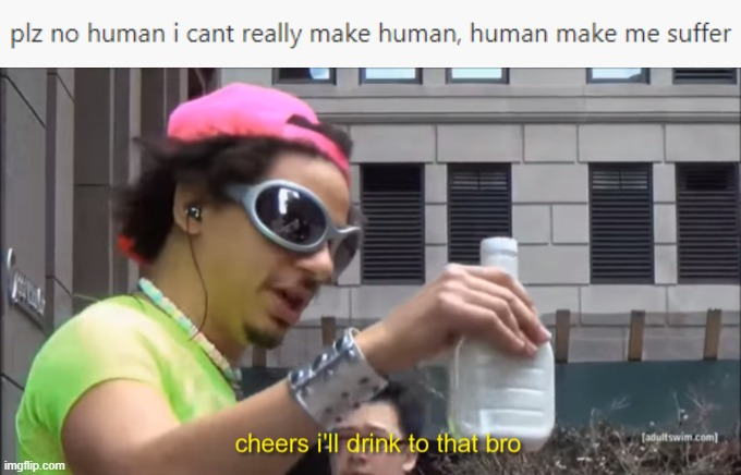 High Quality cheers i will drink to that bro Blank Meme Template