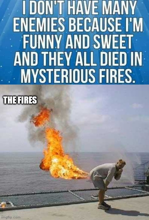 THE FIRES | image tagged in memes,darti boy | made w/ Imgflip meme maker