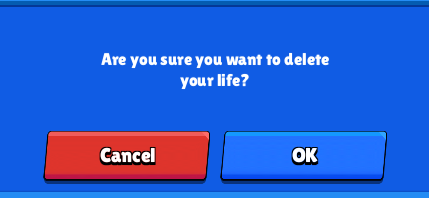 Delete your Life Blank Meme Template