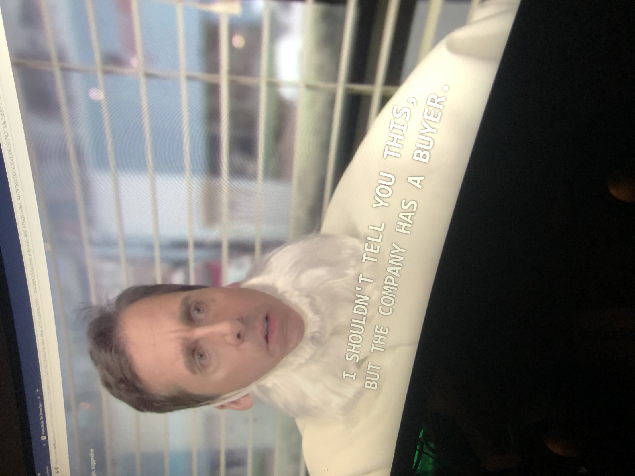 I probably shouldn’t tell you this Blank Meme Template