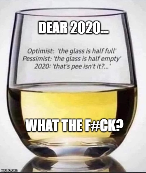 Dear 2020... What The F#ck? | DEAR 2020... WHAT THE F#CK? | image tagged in year 2020 | made w/ Imgflip meme maker