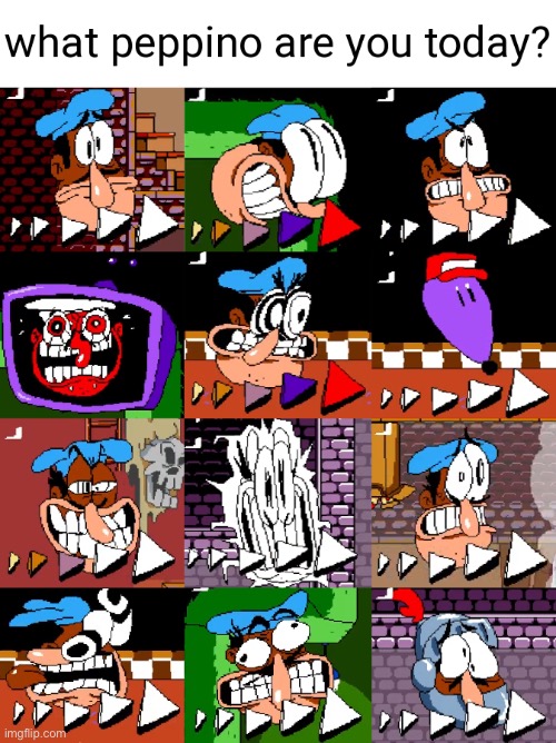 This is a strange meme I found on Google | image tagged in pizza tower,memes | made w/ Imgflip meme maker