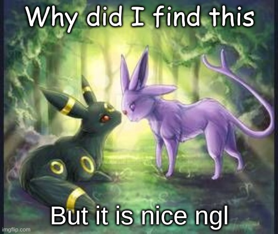 Why did I find this; But it is nice ngl | made w/ Imgflip meme maker