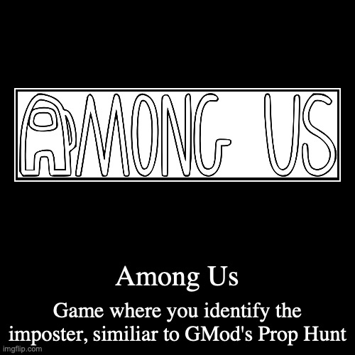 Among Us | image tagged in demotivationals,among us,gaming | made w/ Imgflip demotivational maker