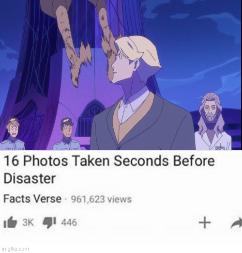 Seconds before disaster | image tagged in animeme | made w/ Imgflip meme maker